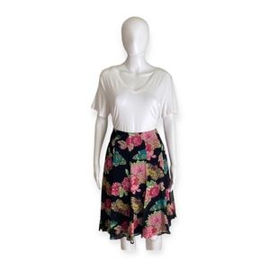 Karen Kane Floral Skirt Size 14